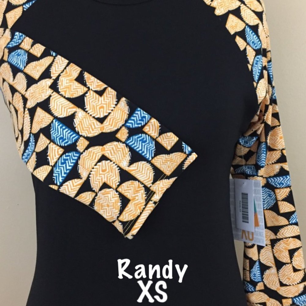 LuLaRoe Randy Baseball T new with tags